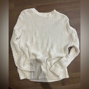 American Eagle Cream Sweater, Size XS